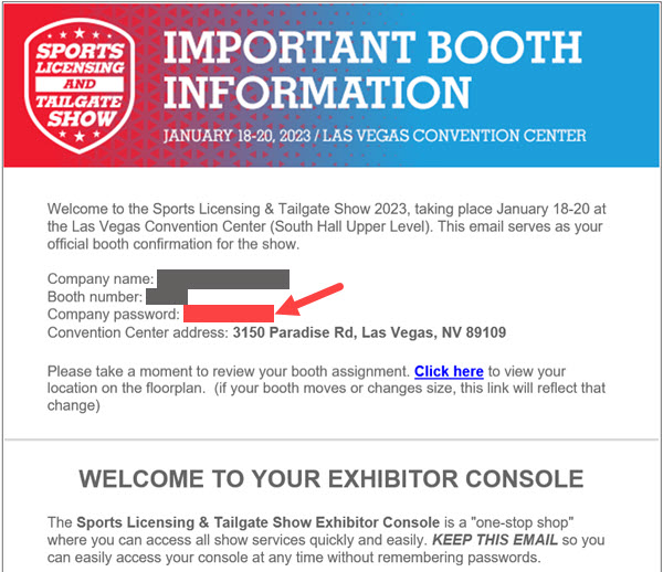 slts exhibitor console